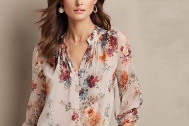 Chiffon Blouses for Women's Spring and Summer Fashion