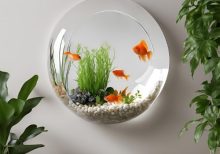 wall mounted fish tank